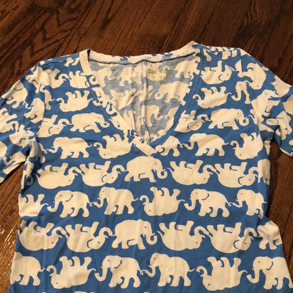 Lilly Pulitzer Tusk in Sun Dress XXS White & Blue - Picture 3 of 7